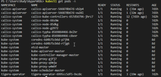 Setting Up Kubernetes in Hyper-V - Manual Method - Rudy's Blog